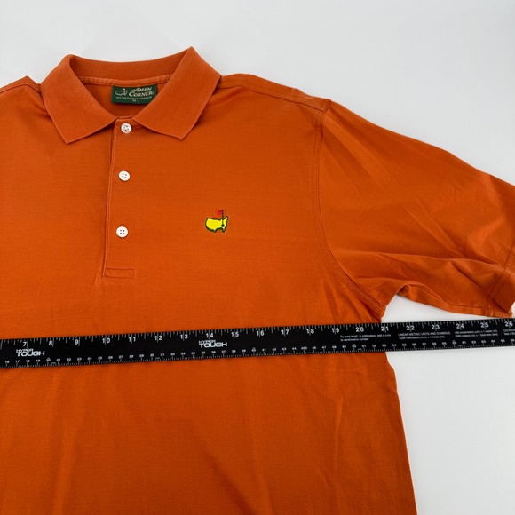 Vintage Masters Tournament Polo Shirt Orange Golf Augusta Logo Men's Size XL - Picture 5 of 6
